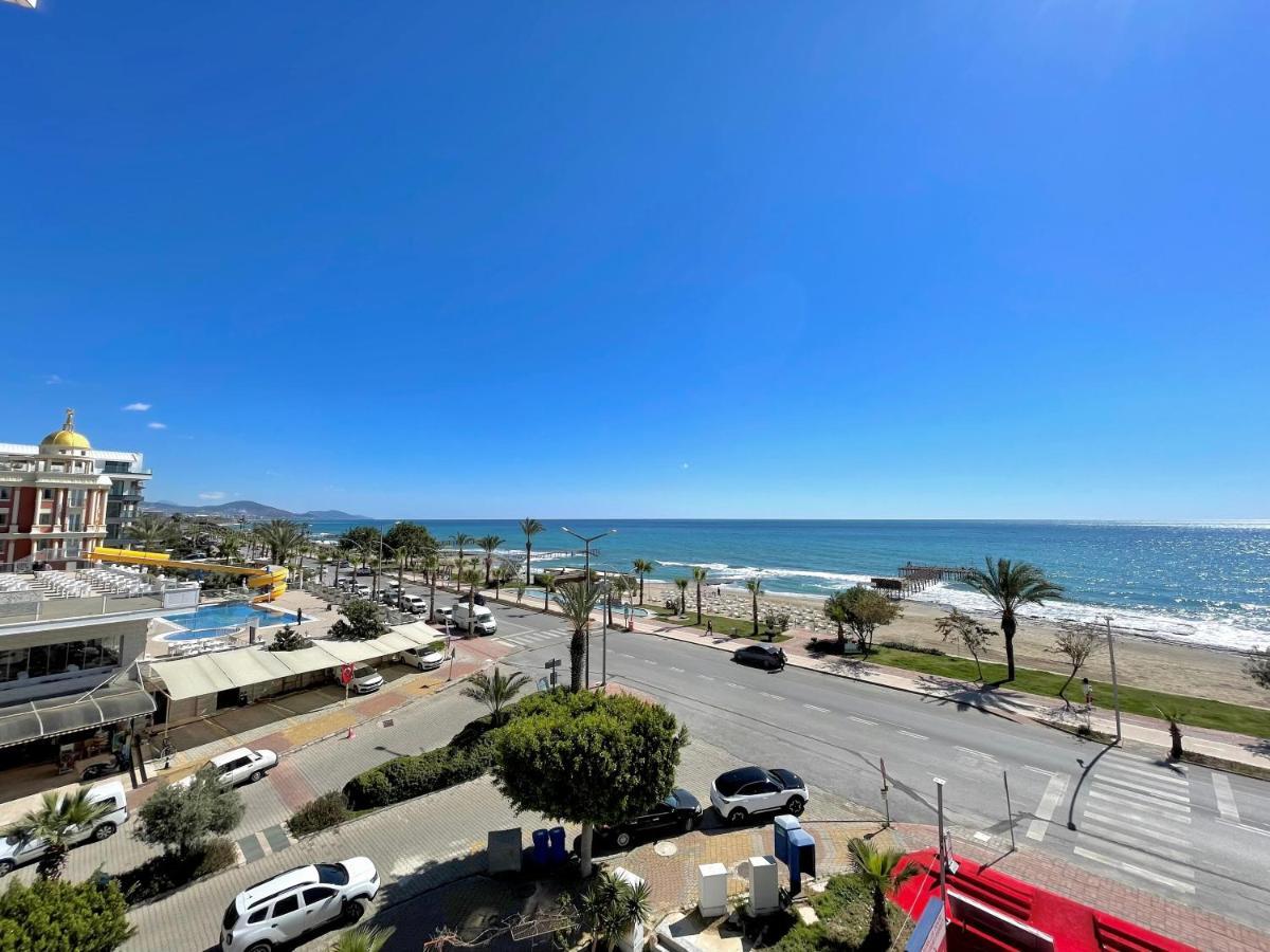 Sa Apartments! Beachfront Apartment With Sea View & Pool Alanya Zewnętrze zdjęcie