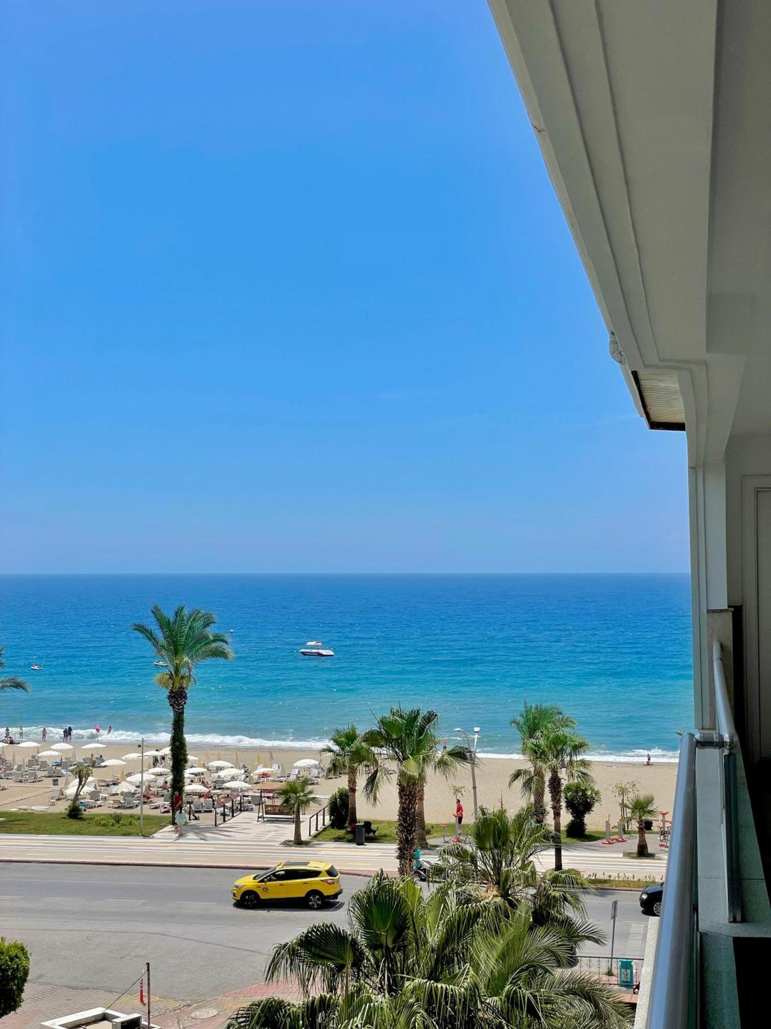 Sa Apartments! Beachfront Apartment With Sea View & Pool Alanya Zewnętrze zdjęcie
