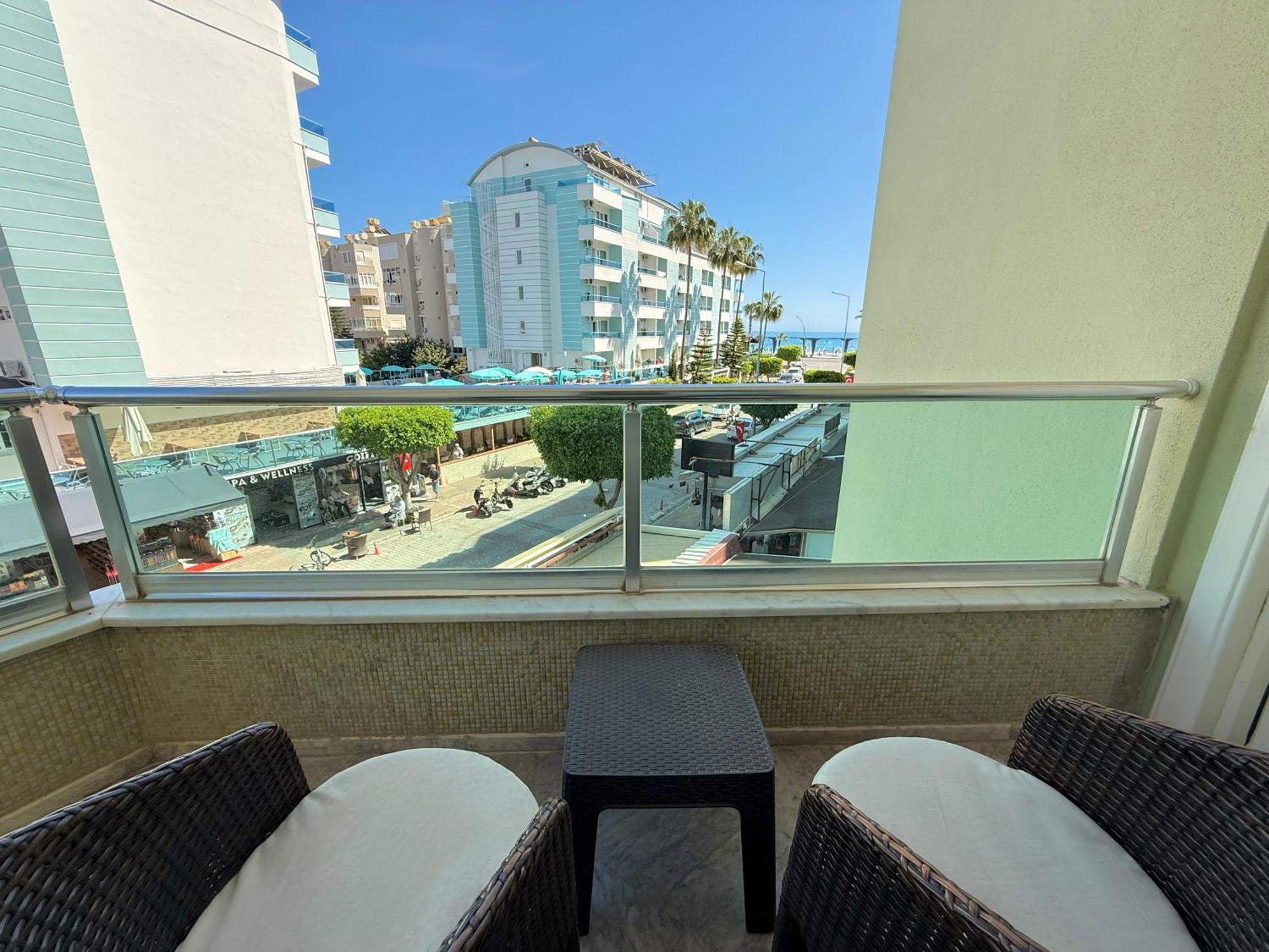 Sa Apartments! Beachfront Apartment With Sea View & Pool Alanya Zewnętrze zdjęcie