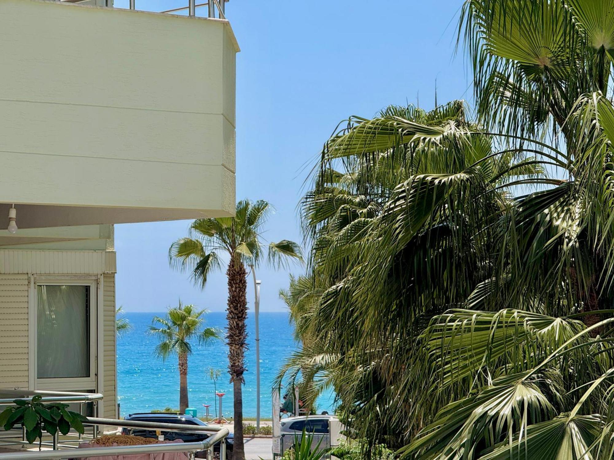 Sa Apartments! Beachfront Apartment With Sea View & Pool Alanya Zewnętrze zdjęcie