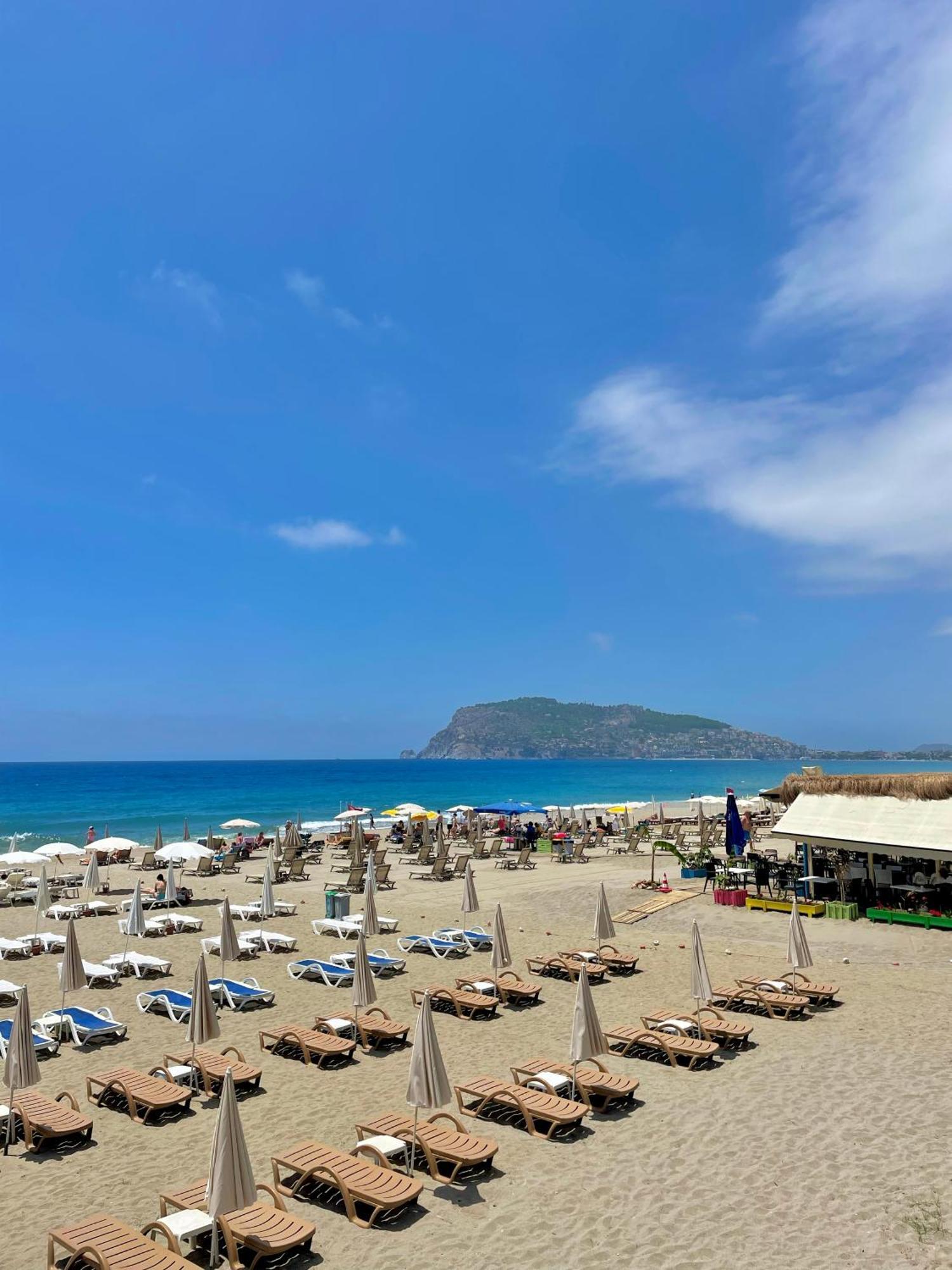 Sa Apartments! Beachfront Apartment With Sea View & Pool Alanya Zewnętrze zdjęcie