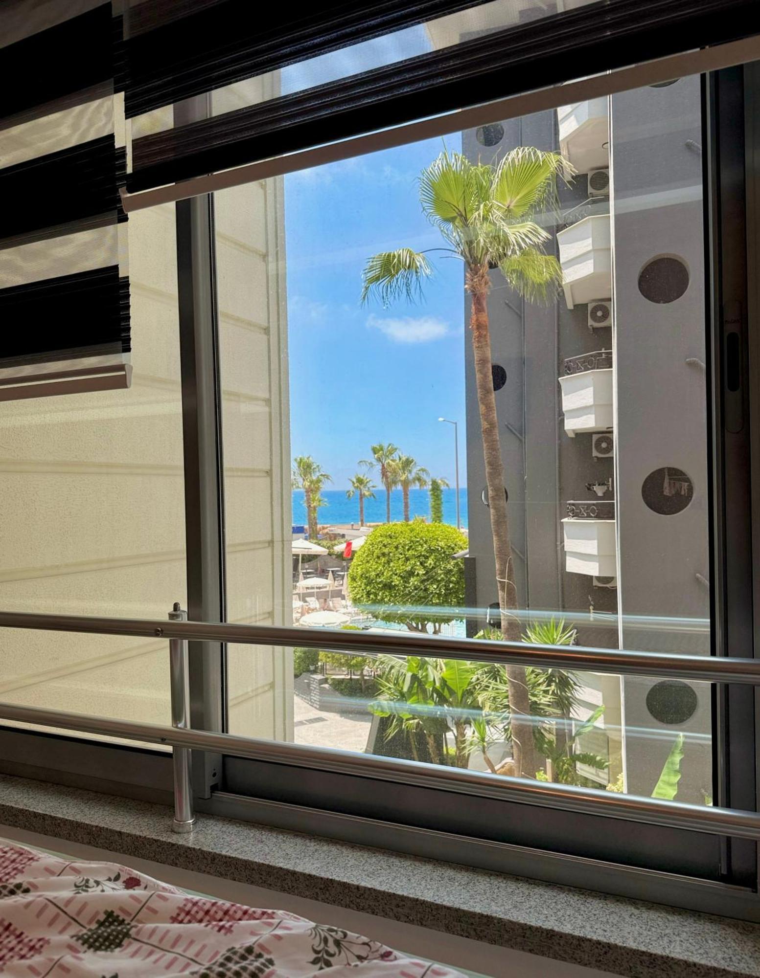 Sa Apartments! Beachfront Apartment With Sea View & Pool Alanya Zewnętrze zdjęcie